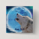 Search for moon lover badges Howling wolf and moon