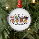 Search for pencil christmas tree decorations Red