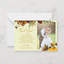 Search for fall thank you cards Rustic floral
