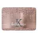 Search for sparkle glitter bath mats Blush pink