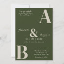 Search for moss green invitations Classic