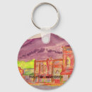 Search for mountain key rings Watercolor