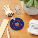 Search for cute dog paw key rings Red