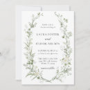 Search for green wreath invitations White