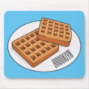 Search for waffles mousepads Dessert