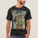 Search for vintage newspaper tshirts Background