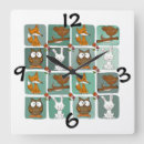 Search for woodland animals clocks Deer