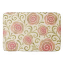 Search for vintage roses bath mats Coquette