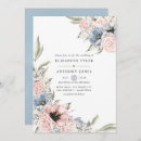 Search for serenity blue wedding invitations Rose quartz