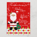 Search for charity christmas invitations Santa claus