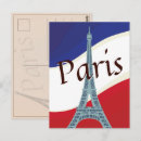 Search for paris vacation postcards Eiffel tower
