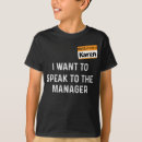 Search for karen name tshirts Manager