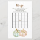 Search for pumpkin bingo Watercolor