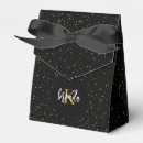 Search for black and gold favour boxes Sparkles