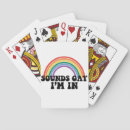 Search for rainbow playing cards Pride