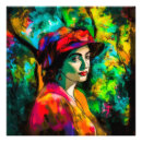 Search for enigmatic posters Woman