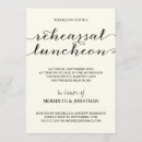 Search for rehearsal luncheon invitations Vintage