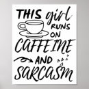 Search for funny running posters Coffee