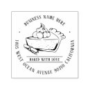 Search for bakery business stamps Return address