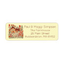 Search for change of address return address labels Modern