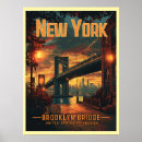 Search for brooklyn bridge posters New york city
