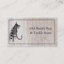 Search for store business cards Fisherman