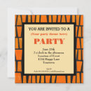 Search for african print invitations Tribal