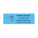 Search for sport fishing return address labels Sailfish