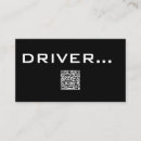 Search for driver business cards Black