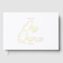 Search for mis quince guest books Minimalist