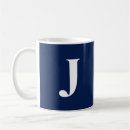 Search for blue letter mugs Navy