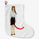Search for devil christmas stockings Black