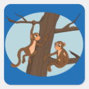 Search for monkey cartoons stickers For kids