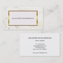 Search for white marble business cards Professional