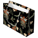Search for botanical christmas wrapping paper Black