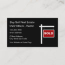 Search for sold business cards Broker