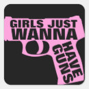 Search for gun stickers Girls