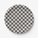 Search for checkerboard napkins Black and white