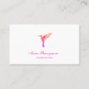 Search for hummingbird business cards Colourful