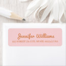 Search for oranges return address labels For her