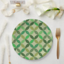 Search for mid century modern patterns paper plates For her