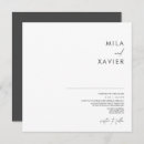 Search for grey and white invitations Boho