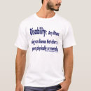 Search for disability tshirts Health