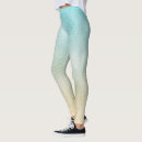 Search for gold foil leggings Turquoise