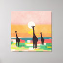 Search for savannah canvas prints Wildlife