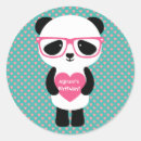 Search for panda illustration stickers Kawaii