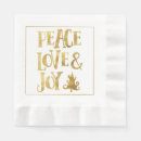 Search for joy of christmas napkins Peace