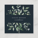 Search for foliage business cards Girly