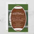 Search for american football invitations Simple
