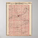 Search for indiana map art Townships